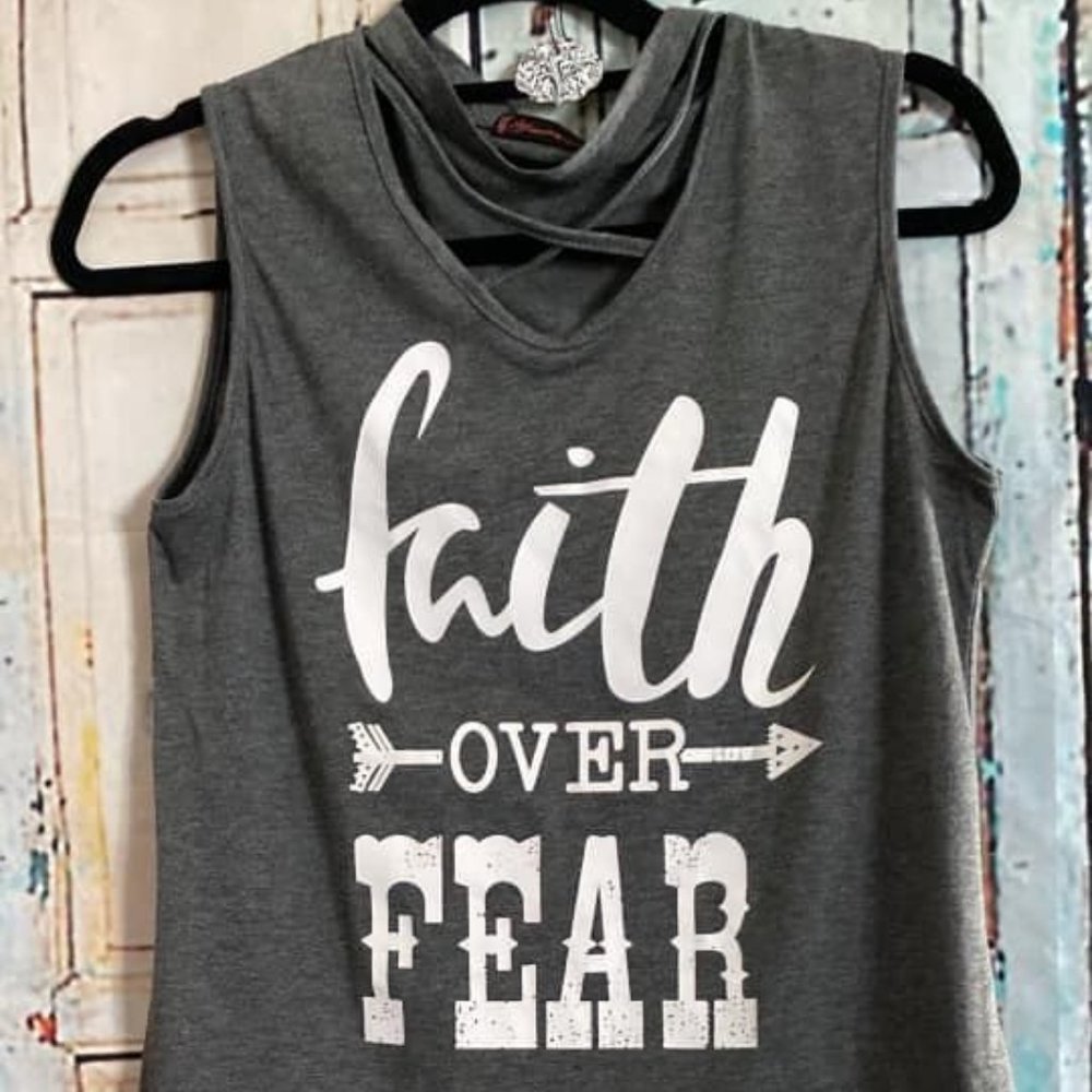 Faith Over Fear Tank Top